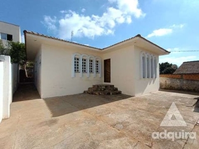 Casa com 3 quartos - bairro oficinas em ponta grossa