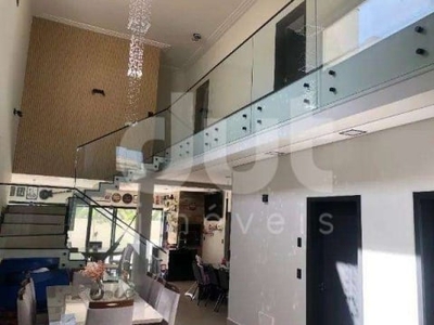 Casa em condomínio fechado com 4 quartos para alugar na avenida roberto baltazar dos santos, 398, swiss park, campinas, 294 m2 por r$ 13.990