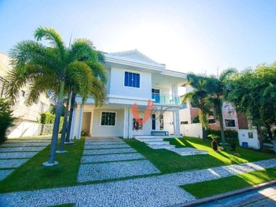 Casa para alugar, 350 m² por r$ 16.450,00/mês - cararu - eusébio/ce
