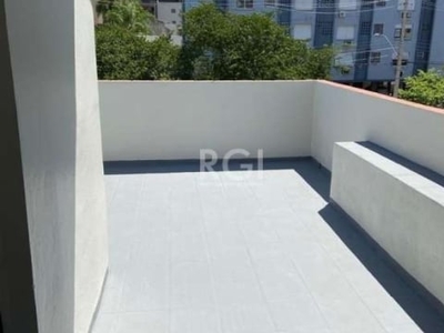 Cobertura para venda - 90.96m², 3 dormitórios, 2 vagas - petrópolis