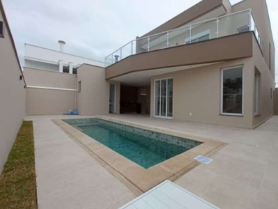 Conforto, modernidade e segurança - espetacular sobrado com piscina - 3 suítes à venda, 251 m² - residencial giverny - sorocaba/sp