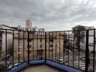 Flat com 1 dormitório, 40 m² - venda por r$ 180.000,00 ou aluguel por r$ 3.500,00/mês - centro - são vicente/sp