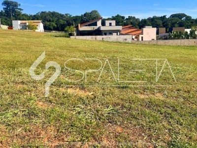 Lote plano à venda no condomínio terras de santa teresa