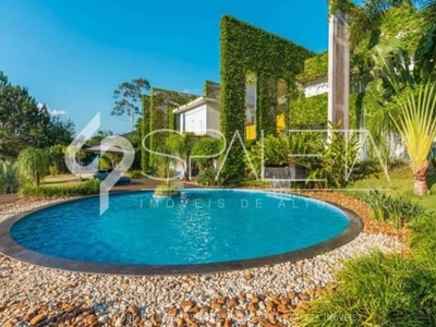 Luxuosa mansão disponível para venda ou locação no condomínio portal terra nova em jundiaí