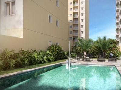 Moderno apartamento de 1 dormitório - com varanda - ótima vista - lazer completo - localização ótima