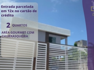 Pm/ excelente oportunidade, privê com 2 quartos, 50m², à venda em pau amarelo