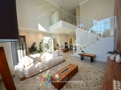 Sobrado à venda, 330 m² por r$ 1.890.000,00 - condomínio amstalden residence - indaiatuba/sp