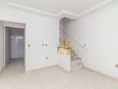 Sobrado com 2 dormitórios à venda, 45 m² por r$ 270.000,00 - solemar - praia grande/sp