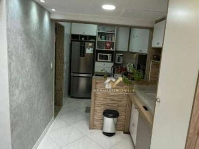 Sobrado com 3 dormitórios, 74 m² - venda por r$ 420.000,00 ou aluguel por r$ 2.490,01/mês - vila eldízia - santo andré/sp