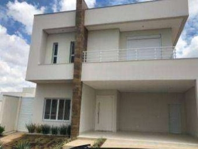 Sobrado com 4 dormitórios, 267 m² - venda por r$ 1.760.000,00 ou aluguel por r$ 9.674,00/mês - condomínio chácara ondina - sorocaba/sp