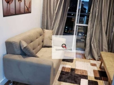 Studio com 1 dormitório para alugar, 37 m² por r$ 2.885,00/mês - centro - guarulhos/sp