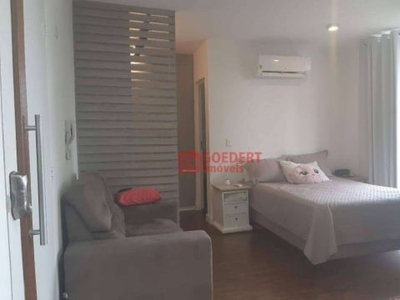 Apartamento tipo studio mobiliado - condomínio first com 1 dormitório para alugar, 38 m² por r$ 2.695/mês - vila augusta - guarulhos/sp