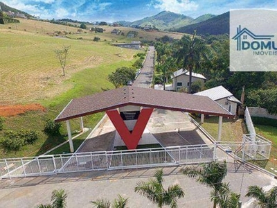 Terreno à venda, 1000 m² por r$ 250.000,00 - village parahybuna - paraibuna/sp