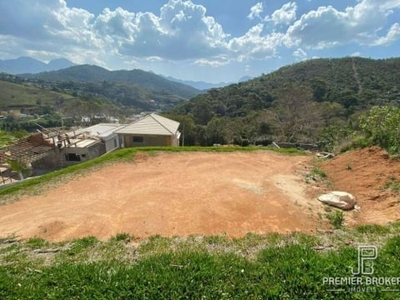 Terreno à venda, 650 m² por r$ 300.000,00 - prata - teresópolis/rj