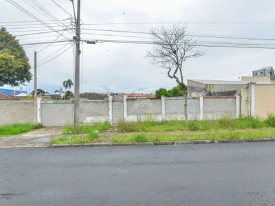 Terreno à venda na rua eugênio josé de souza, 1730, guaíra, curitiba por r$ 620.000