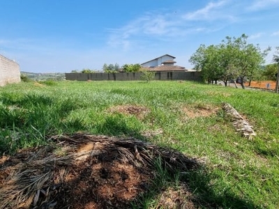 Terreno à venda no condomínio colinas do ermitage em sousas, campinas