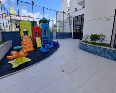 Apartamento de três quartos, sendo uma suíte, 104m², nascente