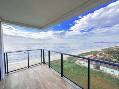 Apartamento 3 dormitórios frente mar a venda, tabuleiro barra velha-sc