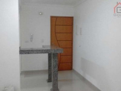 Apartamento, 50 m² - venda por r$ 282.000,00 ou aluguel por r$ 1.510,00/mês - jardim das maravilhas - santo andré/sp