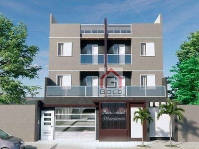 Apartamento à venda, 45 m² por r$ 330.000,00 - vila pires - santo andré/sp