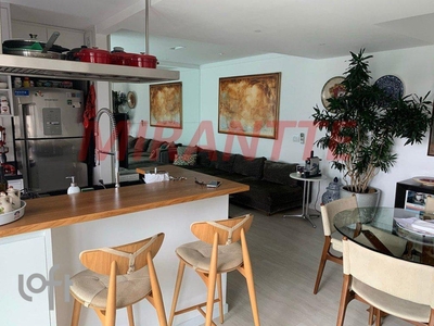 Apartamento à venda em Pinheiros com 85 m², 1 quarto, 1 suíte, 2 vagas