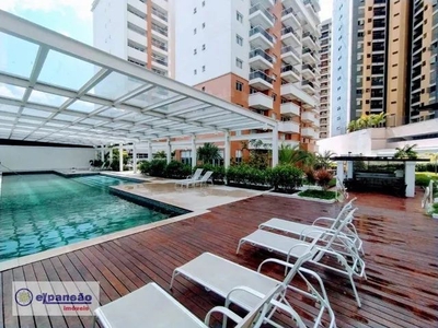 Apartamento com 1 dormitório para alugar, 47 m² por R$ 3.183,00/mês - Botafogo - Campinas/