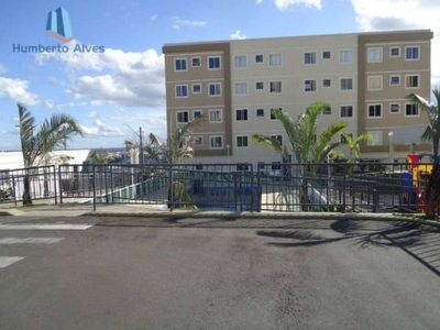 Apartamento com 2 dormitórios para alugar, 41 m² por r$ 1.200,00/mês - primavera - vitória da conquista/ba
