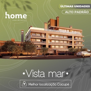 Apartamento em Cacupé, Florianópolis/SC de 67m² 2 quartos à venda por R$ 907.000,00