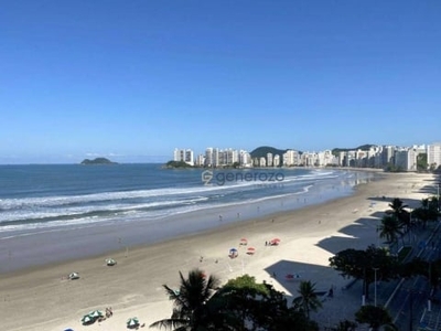 Apartamento frente à praia, 03 suítes, pitangueiras