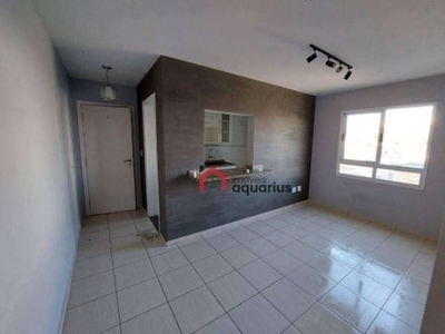 Apartamento no condominio colinas do vale com 1 dormitório para alugar, 40 m² por r$ 2.256/mês - jardim esplanada ii - são josé dos campos/sp