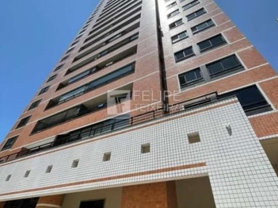 Apartamento para locação em fortaleza, meireles, 3 dormitórios, 3 suítes, 4 banheiros, 2 vagas