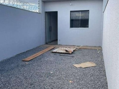 Casa com 2 dormitórios à venda, 69 m² por r$ 240.000,00 - residencial vida nova - anápolis/go