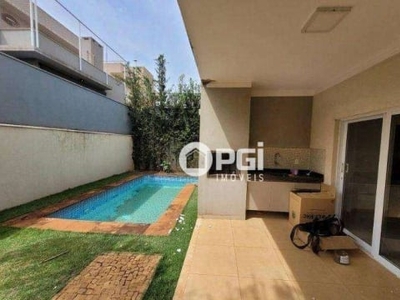 Casa com 3 dormitórios para alugar, 248 m² por r$ 8.324,64/mês - quinta da primavera - ribeirão preto/sp