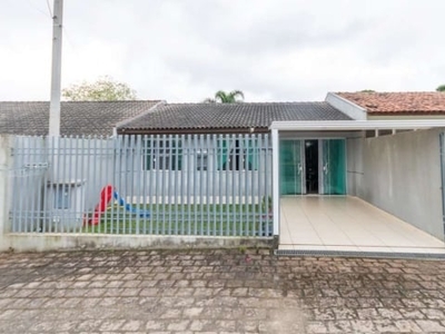 Casa com 3 quartos à venda na irene castagnoli souto, 330, vila solene, campo largo por r$ 359.000