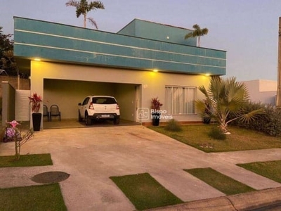 Casa com 4 dormitórios, 247 m² - venda por r$ 1.500.000,00 ou aluguel por r$ 6.736,21/mês - loteamento residencial mac knight - santa bárbara d'oeste/sp