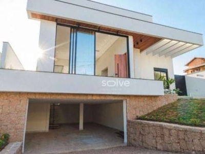 Casa com 4 dormitórios à venda, 315 m² por r$ 3.300.000,00 - helvetia park - indaiatuba/sp
