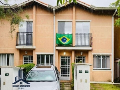 Casa em condomínio fechado com 2 quartos à venda na chácara ondas verdes, cotia , 70 m2 por r$ 340.000