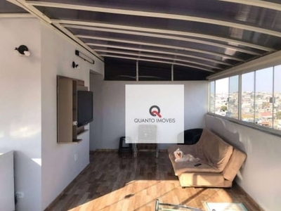 Cobertura com 3 dormitórios à venda, 73 m² por r$ 290.000,00 - cidade parque alvorada - guarulhos/sp