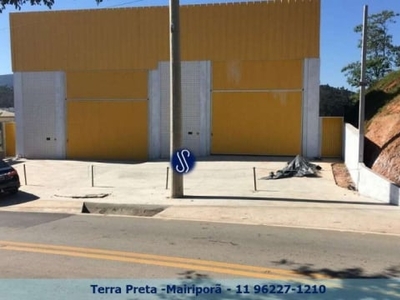 Galpão para locação em mairiporã, terra preta