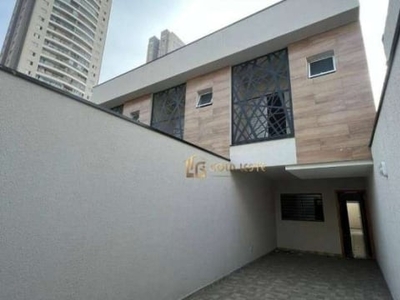 Sobrado com 3 dormitórios, 106 m² - venda por r$ 750.000,00 ou aluguel por r$ 3.512,50/mês - parque maria luiza - são paulo/sp