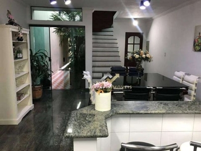 Sobrado com 3 dormitórios, 280 m² - venda por r$ 1.150.000,00 ou aluguel por r$ 6.809,00/mês - santa maria - santo andré/sp