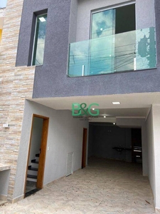 Sobrado em Vila Guarani, Santo André/SP de 130m² 3 quartos à venda por R$ 664.000,00