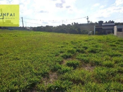 Terreno à venda, 1000 m² por r$ 330.000,00 - condomínio fazenda alta vista - salto de pirapora/sp