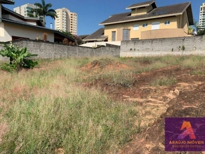 Terreno/lote a venda em condomínio fechado no jardim aquarius - 616m² | r$ 1.780.000,00