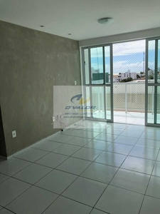 Vendo Apartamento com 90m², 3 quartos s/ 1 suíte, sala p/ 2 ambientes com varanda e 2 vagas
