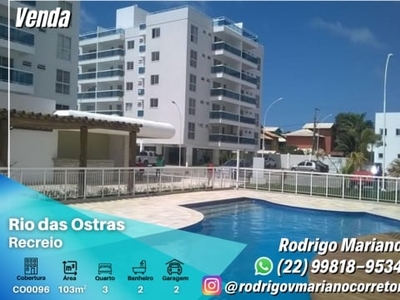 Vendo maravilhosa cobertura no recreio em rio das ostras