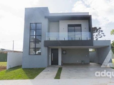 Casa em condomínio com 4 quartos no Terras Alphaville - Bairro Jardim Carvalho em Ponta Grossa