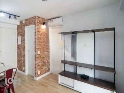 Apartamento à venda em Brooklin com 36 m², 1 quarto, 1 vaga