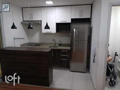 Apartamento à venda em Campo Belo com 43 m², 1 quarto, 1 suíte