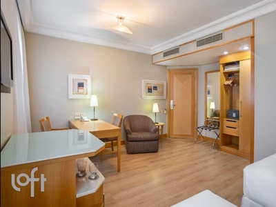 Apartamento à venda em Higienópolis com 32 m², 1 quarto, 1 suíte, 1 vaga